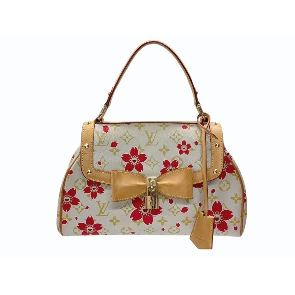 LOUIS VUITTON Sac Retro Handbag Monogram Cherry Blossom by Takashi Murakami